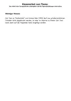 Vorschau - Klassenarbeiten - Klassenarbeit Kurzgeschichten erschließen und untersuchen "Kahlschnitt" Kirsten Boie (1993) inkl. Musterlösung und EHZ - Seite 1