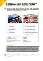 Vorschau - Arbeitsblätter - Printmedien - Zeitungen und Zeitschriften vergleichen - Seite 2