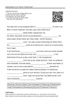 Vorschau - Arbeitsblätter - Arbeitsblätter zum Thema "Vaterunser" + Lösung & MP3 + Mindmap + Infografik - Deckblatt