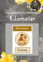 Vorschau - Präsentationen/Tafelbilder - Tafelmaterial zu Stützpunktvorstellungen: Kilometer - Deckblatt
