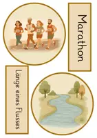Vorschau - Präsentationen/Tafelbilder - Tafelmaterial zu Stützpunktvorstellungen: Kilometer - Seite 3