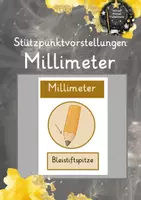 Vorschau - Präsentationen/Tafelbilder - Tafelmaterial zu Stützpunktvorstellungen: Millimeter - Deckblatt
