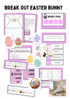 anteprima - Materiale di supporto/inclusione - EASTER BREAK OUT (prepositions) (Pasqua) - Pagina 1