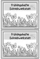 Vorschau - Arbeitsblätter - Freiarbeitsheft: Frühlingshafte Schreibwerkstatt - Seite 3