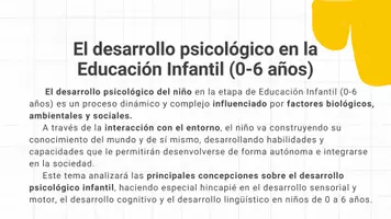 Vista previa - Presentaciones - Tema 12: Psicología evolutiva de la educación infantil - página 3