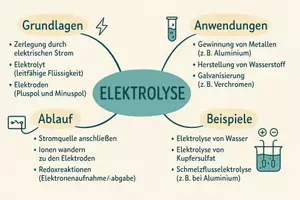 Vorschau - Arbeitsblätter - Arbeitsblatt "Elektrolyse" + interaktive Lösung & MP3 + Mindmap + Infografik - Seite 2