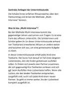 Vorschau - Stundenentwürfe - Der Palmsonntag; Methode: Multi-Interview - Seite 1