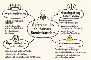 Vorschau - Arbeitsblätter - Arbeitsblätter zum Thema "Welche Aufgaben hat ein deutscher Bundeskanzler?" + Lösung & MP3 + Mindmap + Infografik - Seite 2