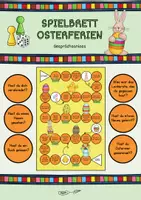 Vorschau - Spiele - Sprechanlass Spielbrett: Osterferien (Klasse 1 - 4) - Deckblatt