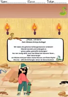 Vorschau - Mal- und Bastelvorlagen - Wüsten-Knirpse: Mathe im alten Ägypten / 1. und 2. Klasse - Seite 2