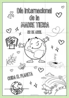 Vista previa - Manualidades / Dibujos para colorear - Mural colaborativo - Día Internacional de la Madre Tierra - Portada