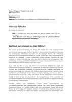 Vorschau - Klassenarbeiten - Francisco de Goya: Der dritte Mai 1808 in Madrid (1814) - Klausur mit Erwartungshorizont - Deckblatt