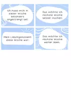 Vorschau - Bildkarten - Karten für den Wochenrückblick - Seite 1