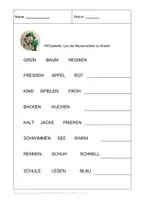 Vorschau - Arbeitsblätter - Nomen (Namenwörter) finden - Seite 2