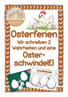 Vorschau - Arbeitsblätter - Osterferien - Osterschwindelei - Deckblatt