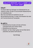 Vorschau - Fördermaterial/Inklusion - Anlaute - Klammerkarten - Seite 1