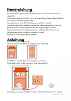 Vorschau - Fördermaterial/Inklusion - Rechengeschichten - Briefkasten, mit Klappeffekt, Zahlenraum 10 - Seite 1