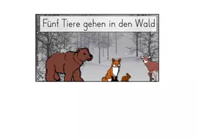 Vorschau - Stundenentwürfe - Wintergedicht/Winterbuch für Erstleser - Deckblatt