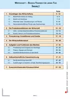 Vorschau - Arbeitsblätter - Wirtschaft-Basics-Trainer | Wirtschaftskreislauf, Markt, Angebot Nachfrage, BIP, Preisbildung, Volkswirtschaft | Wirtschaft Klasse 7-10 Lösungen - Seite 2