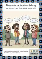 Vorschau - Arbeitsblätter - Das bin ich - onomastisch erklärt - Deckblatt