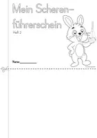 Vorschau - Arbeitsblätter - Scherenführerschein 2 Motorik Schneiden und Kleben - Seite 2