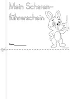 Vorschau - Arbeitsblätter - Scherenführerschein 2 Motorik Schneiden und Kleben - Seite 3