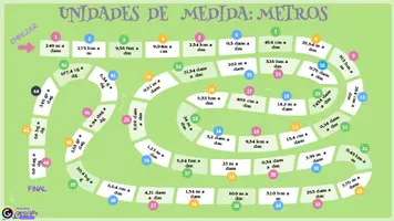 Vista previa - Juegos / Gamificación - JUEGO-UNIDADES DE MEDIDA -METROS - Portada