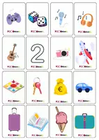 Vista previa - Tarjetas / Manipulativos - Juego para trabajar la atención - página 3