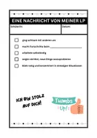 Vorschau - Poster - Eine Nachricht von meiner LP: Feedbackkarte - Seite 2