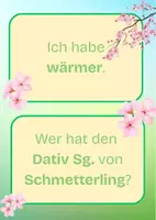 Vorschau - Spiele - Grammatik-Spiel: Ich habe..., wer hat ...? (Frühlings-Edition) - Seite 2