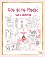 Vista previa - Juegos / Gamificación - Pack de recursos - Día de la Madre - Portada