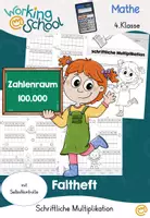 Vorschau - Arbeitsblätter - schriftliche Multiplikation | Mathe Klasse 4 - Deckblatt