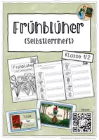 Vorschau - Arbeitsblätter - Selbstlernheft "Frühblüher" - Klasse 1 und 2 - Deckblatt