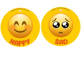 Vista previa - Tarjetas / Manipulativos - Llavero de emociones en inglés - English keychains - página 2