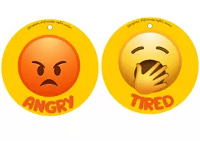Vista previa - Tarjetas / Manipulativos - Llavero de emociones en inglés - English keychains - página 3