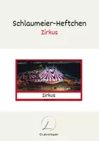 Vorschau - Text - Schlaumeier-Heftchen: Zirkus (Lesen auf Satzebene, Silbenschrift) - Deckblatt
