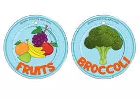 Vista previa - Tarjetas / Manipulativos - Llavero de comida en inglés - English keychains - página 2