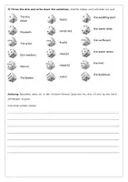 Vorschau - Arbeitsblätter - Summer Wortschatzübungen Arbeitsblatt - Seite 1