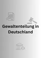 Vorschau - Arbeitsblätter - Gewaltenteilung schnelle Stunde - Deckblatt