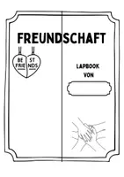 Vorschau - Mal- und Bastelvorlagen - Lapbookvorlage Freundschaft - Seite 3