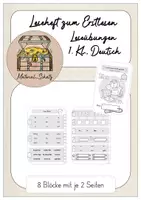 Vorschau - Arbeitsblätter - Erstlesen: Wochenleseheft zur Lesetechnik 2 - Deckblatt
