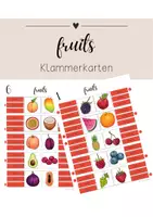 Vorschau - Spiele - Klammerkarten fruits - Deckblatt