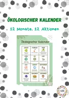 Vorschau - Stationenlernen - Ökologischer Kalender: 12 Monate, 12 Aktionen - Deckblatt