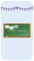 Vorschau - Poster - Multiplikation - Siebenerreihe - Deckblatt
