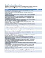 Vorschau - Prüfungsvorbereitung - Vom Gen zum Protein (Proteinbiosynthese) - Checkliste - Seite 1