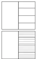 anteprima - Materiale di supporto/inclusione - Struttura lapbook - Pagina 1