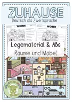 Vorschau - Arbeitsblätter - WOHNEN Legematerial und Arbeitsblätter (Räume und Möbel) - Deckblatt