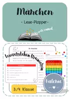 Vorschau - Arbeitsblätter - Märchen: Lese-Plopper - Leseverstehen trainieren (3./4.Klasse) - Deckblatt