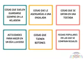 Vista previa - Tarjetas / Manipulativos - Juego de lista - página 3