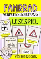 Vorschau - Spiele - Lesespiel Verkehrszeichen (Ich habe, wer hat) - Deckblatt